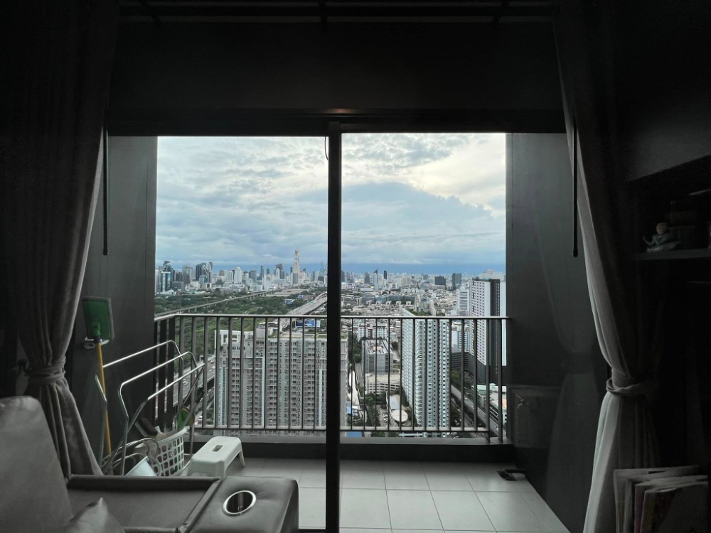 For SaleCondoRama9, Petchburi, RCA : Condo for sale Life Asoke-Rama 9, high floor, open view, 2 bedrooms, fully furnished, ready to move in, near MRT Rama 9, only 300 m.
