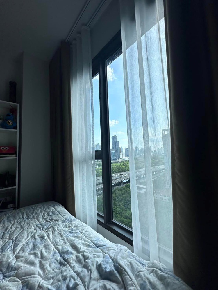 For SaleCondoRama9, Petchburi, RCA : Condo for sale Life Asoke-Rama 9, high floor, corner room, 2 bedrooms, fully furnished, ready to move in, near MRT Rama 9