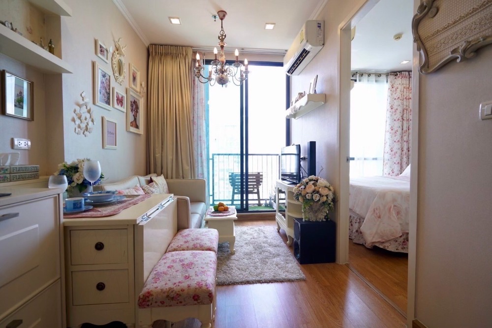 ให้เช่าคอนโดอ่อนนุช อุดมสุข : Q House Sukhumvit 79 ห้องแต่งสวย ชั้นสูง 14,000 per month