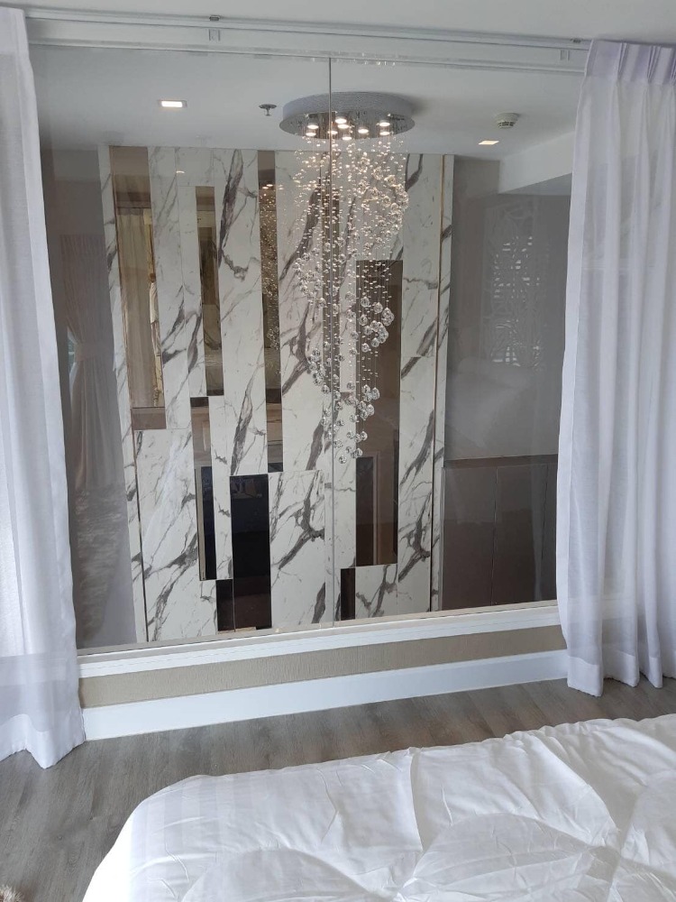 ขายคอนโดอ่อนนุช อุดมสุข : ขายคอนโด The Sky Sukhumvit ห้อง 2 ชั้น(Moff) ชั้นสูง แต่งครบพร้อมอยู่ ใกล้ BTS อุดมสุข