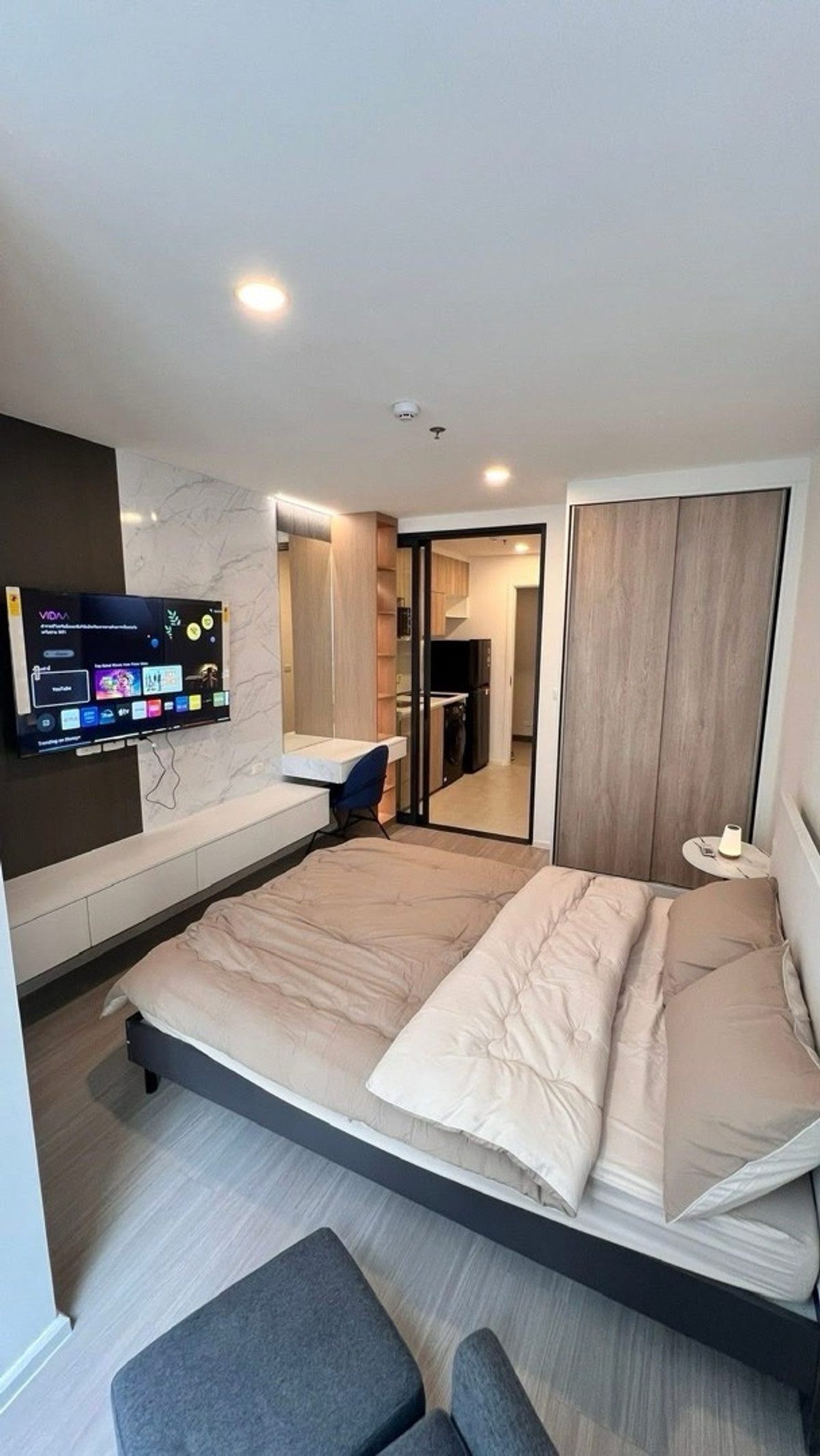 ให้เช่าคอนโดสะพานควาย จตุจักร : 🏢ให้เช่า Denim Jatujak 🏙️  เฟอร์นิเจอร์ครบ   Line OA : @ladysai (มี @ )