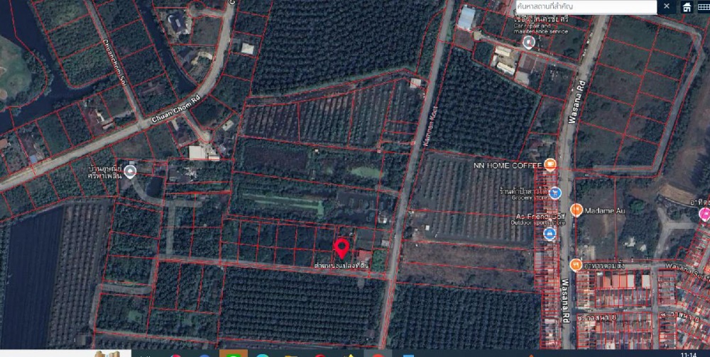 ขายที่ดินนครปฐม : ขายที่ดินเปล่า นครชัยศรี ขนาด  163 ต.ร.ว เหมาะสร้างบ้านสวน