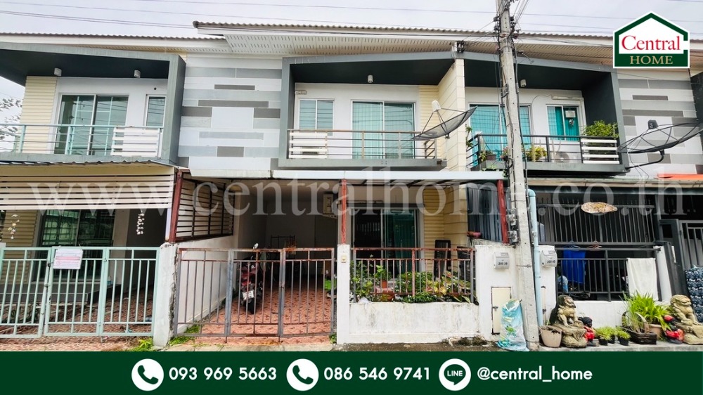 For SaleTownhomeSamut Songkhram : Townhouse, Baan Dee Setthakit, cheapest price in the project