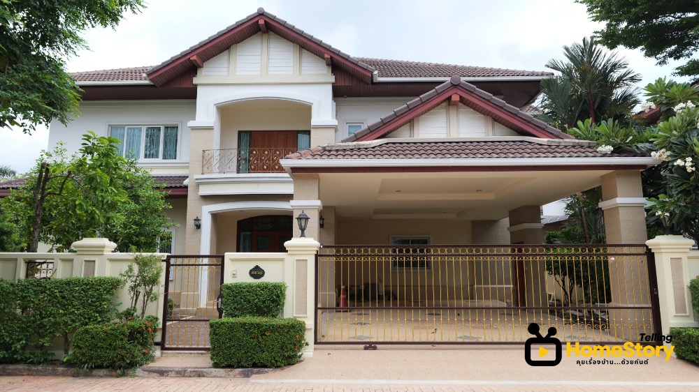 For SaleHouseEakachai, Bang Bon : 5-bedroom, 5-bathroom single house, corner house, new house, never occupied, Grand Royal Nisachon Village, Sathorn, Kanlapaphruek Road