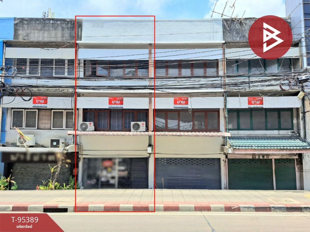 For SaleShop HouseLadkrabang, Suwannaphum Airport : Commercial building for sale, 3 floors, On On Nut Road, area 20 sq m, Prawet, Bangkok