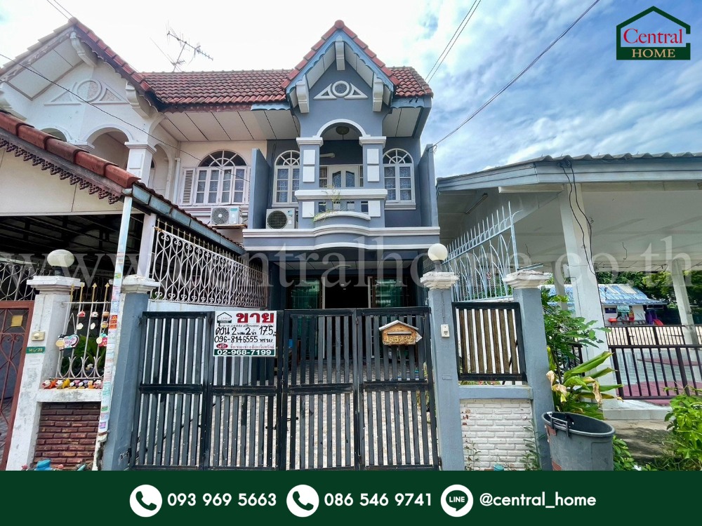 For SaleTownhomeNawamin, Ramindra : Townhouse, Khubon 27, Soi 48, end unit, cheapest