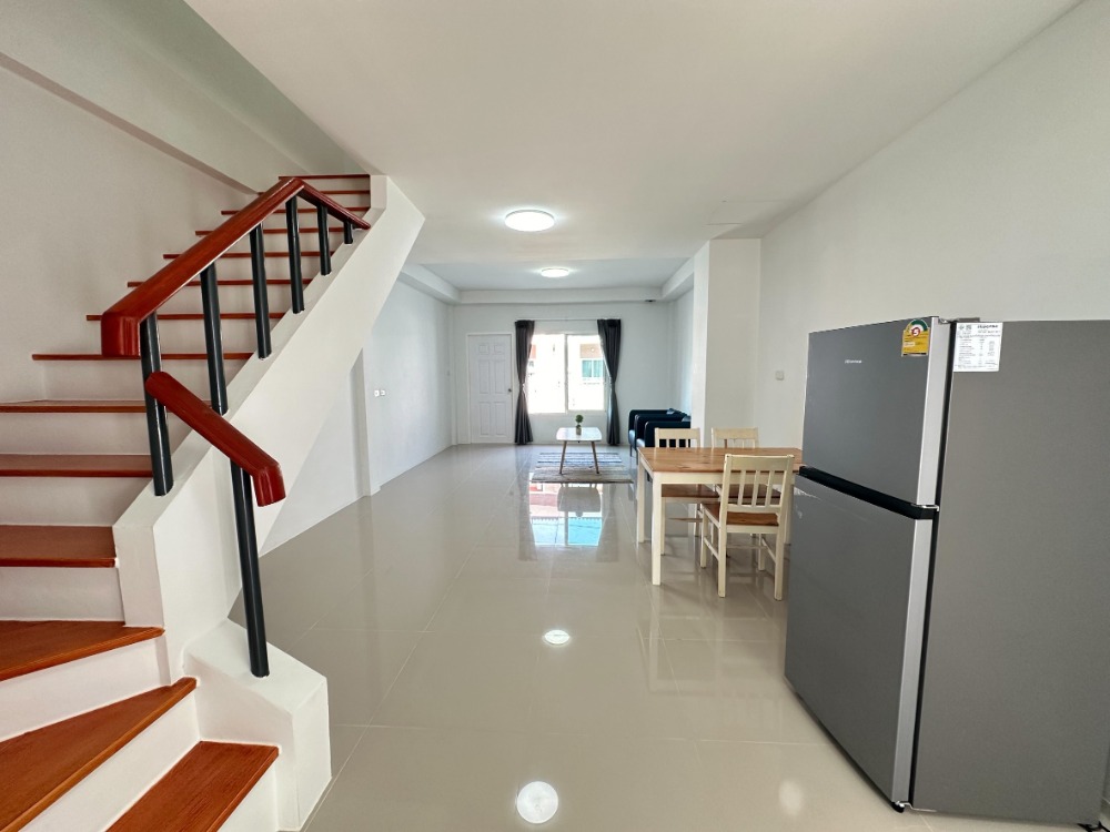 For RentTownhomeRayong : Line: @zimple_asset Modern Townhome for Rent - Ban Chang, Rayong. Located near U-Tapao Airport and Map Ta Phut Industrial Estate, small pets allowed, with short-term monthly leases available.