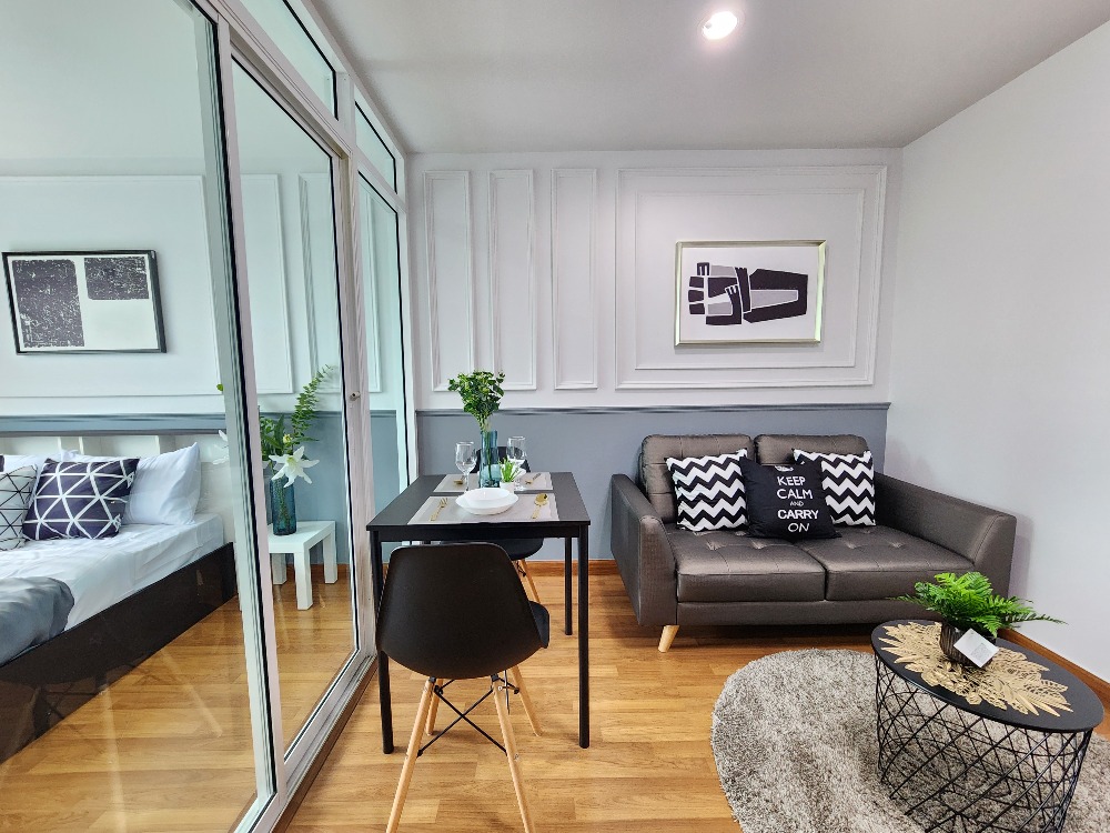 For SaleCondoThaphra, Talat Phlu, Wutthakat : SF083 For sale Regent Orchid Talat Phlu, beautiful room, open view, owner lives there