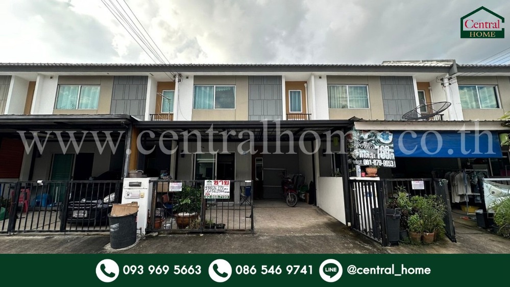 For SaleTownhomeMin Buri, Romklao : Townhouse Pruksa 118 Liapwaree - Minburi, cheap price