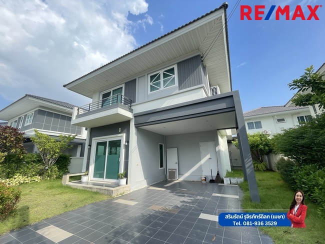For SaleHouse : ขายบ้านเดี่ยวบางปลา หมู่บ้านศุภาลัย ปาล์มสปริงส์ เทพารักษ์ Supalai Palm Spring Thepharak ใกล้ หัวเฉียว ABAC สนามบินสุวรรณภูมิ นิคมอุตสาหกรรมบางปลา บางพลี บางโฉลง