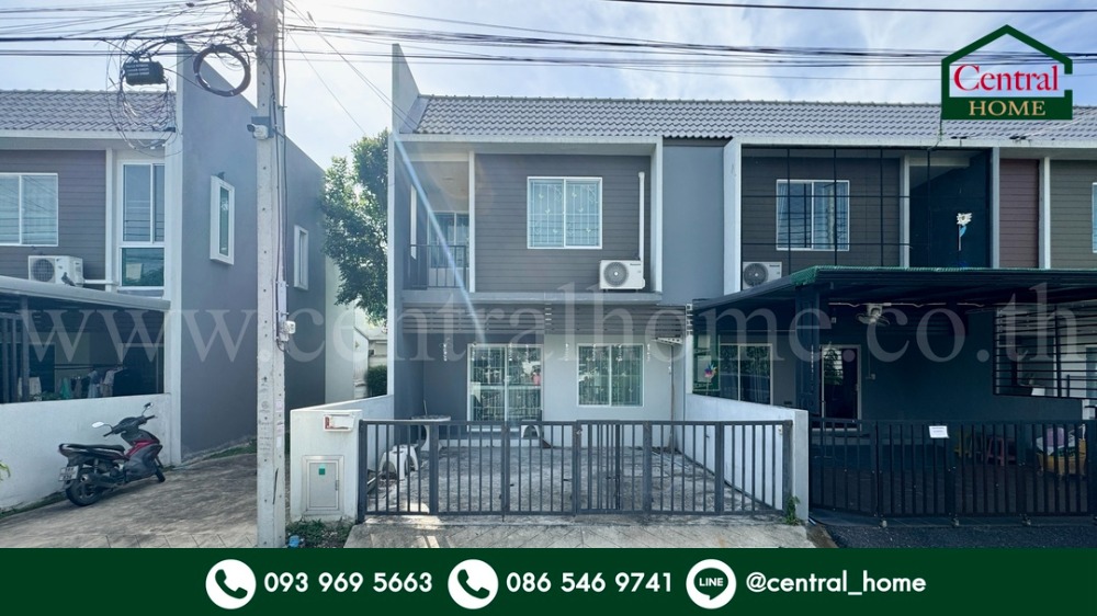 For SaleTownhomeNonthaburi, Bang Yai, Bangbuathong : Townhome Ariya The Colors Kanchanaphisek - Ratchaphruek, main road, back corner