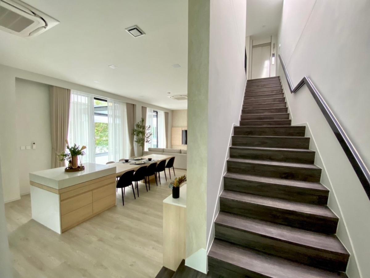 ให้เช่าบ้านพัฒนาการ ศรีนครินทร์ : ให้เช่าบ้านใหม่ VIVE2  ติดนานาชาติเวลลิงตัน