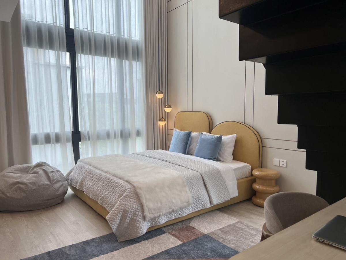 ให้เช่าบ้านพัฒนาการ ศรีนครินทร์ : ให้เช่าบ้านใหม่ VIVE2  ติดนานาชาติเวลลิงตัน