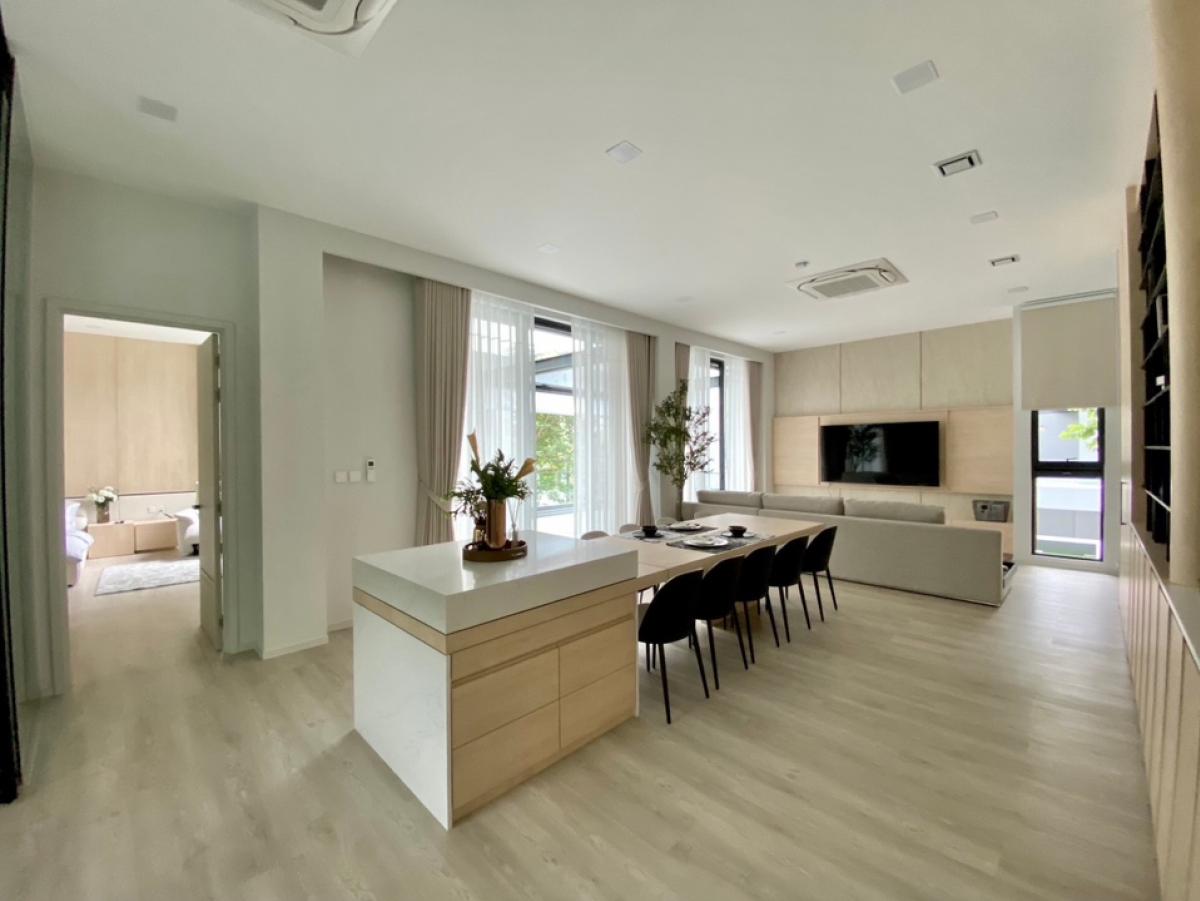 ให้เช่าบ้านพัฒนาการ ศรีนครินทร์ : ให้เช่าบ้านใหม่ VIVE2  ติดนานาชาติเวลลิงตัน