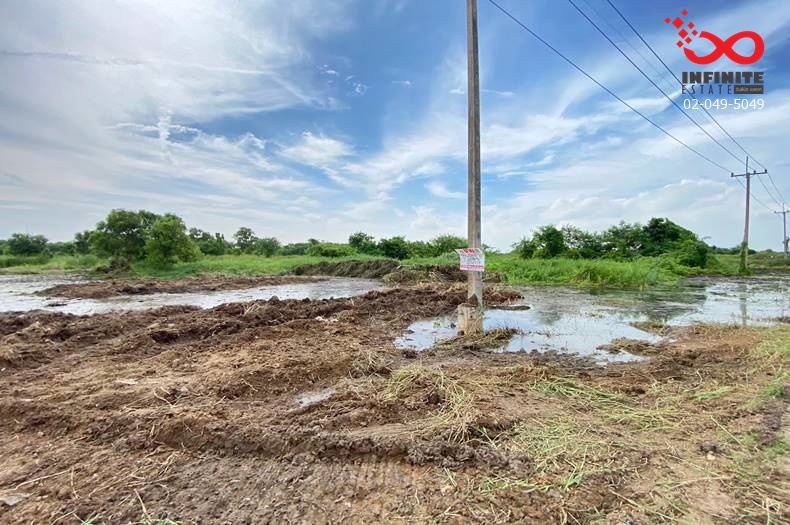 For SaleLandPathum Thani,Rangsit, Thammasat : Land for sale, 2 rai, Khlong 10, Thanyaburi, Rangsit-Nakhon Nayok Road, Pathum Thani