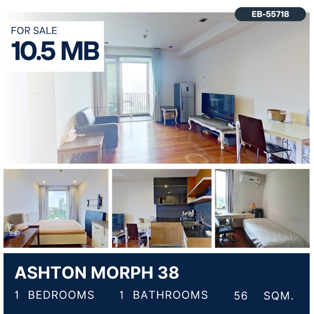ขายคอนโดสุขุมวิท อโศก ทองหล่อ : Ashton Morph 38 Pet-Friendly for sale 10.5 MB
