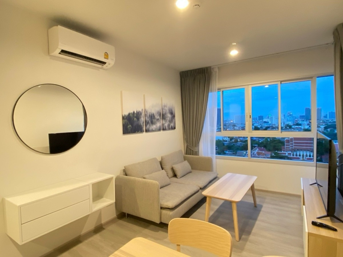 For RentCondoPinklao, Charansanitwong : ✨ Condo for rent, beautiful room, river view ✨ 🚆 MRT Bang Phlat 400 meters 🚆 For rent Ideo Charan 70 River View 🔥