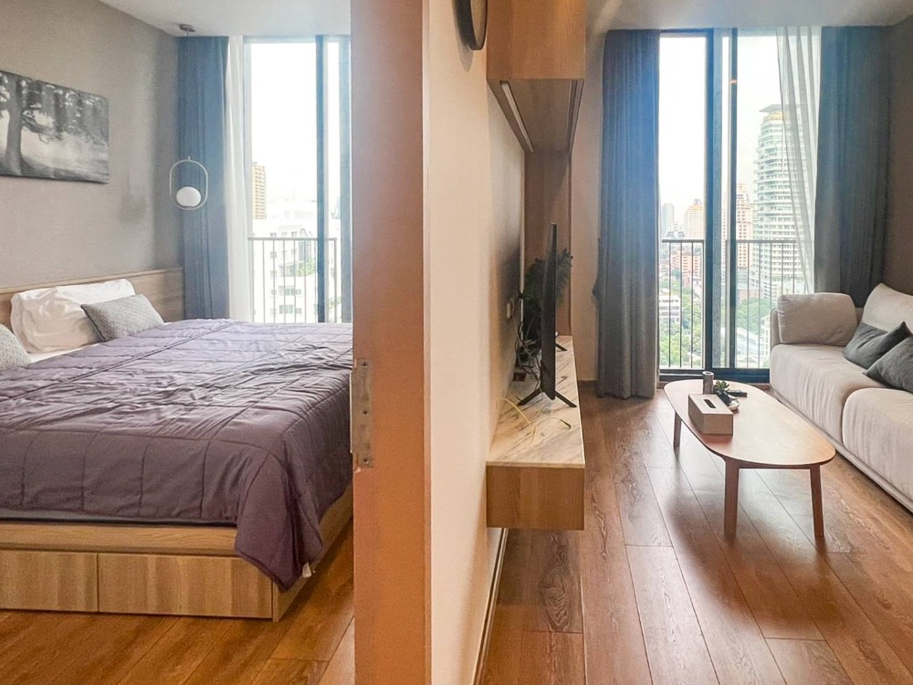 ให้เช่าคอนโดสุขุมวิท อโศก ทองหล่อ : Noble BE33 1 Bed High Floor 40,000 per month