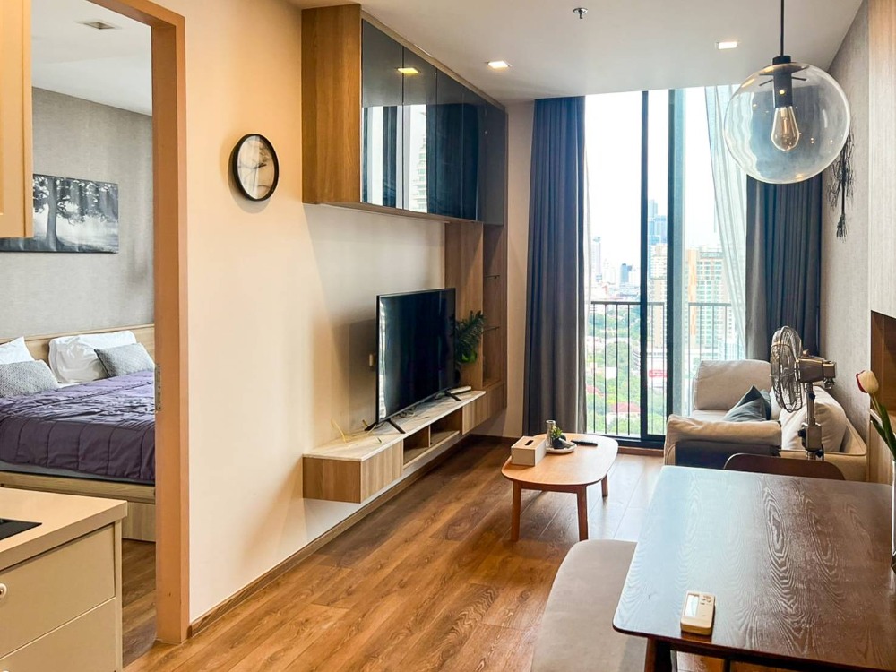ให้เช่าคอนโดสุขุมวิท อโศก ทองหล่อ : Noble BE33 1 Bed High Floor 40,000 per month