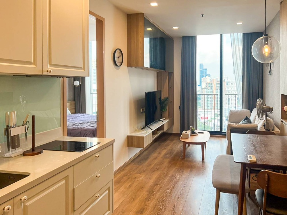 ให้เช่าคอนโดสุขุมวิท อโศก ทองหล่อ : Noble BE33 1 Bed High Floor 40,000 per month
