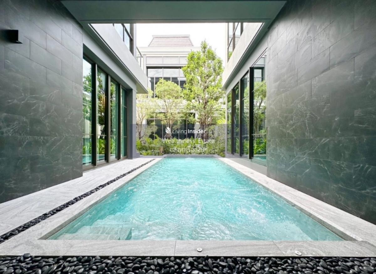 For SaleHousePattanakan, Srinakarin : Connoisseur Phatthanakan - 3-storey detached house, 6 bedrooms, 952 sq m., 153 sq wa. Contact 064 932 4645 ken