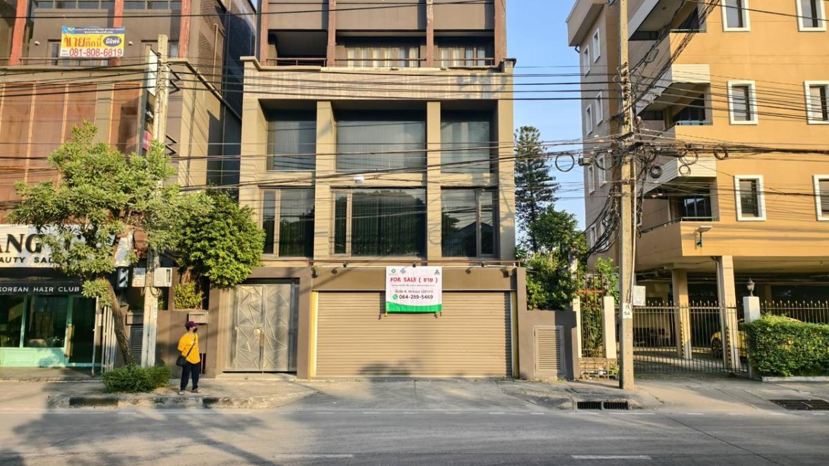 For SaleHome OfficeRamkhamhaeng, Hua Mak : Home office 5 floors with elevator for sale