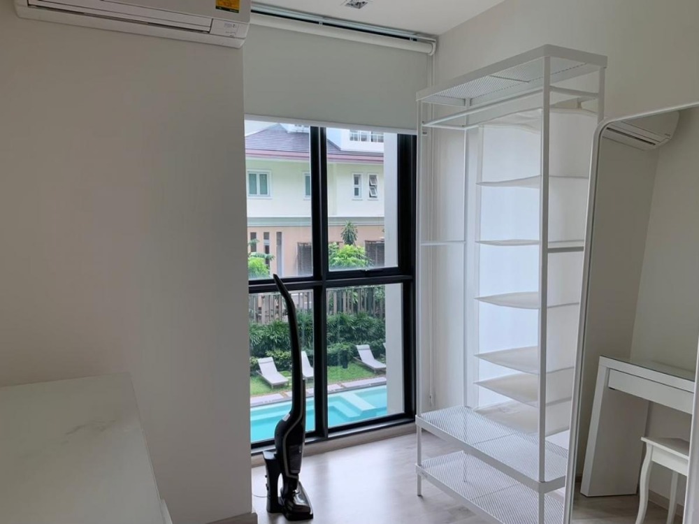For SaleCondoKasetsart, Ratchayothin : S-CBC109 Condo for sale, Chambers Chan Lat Phrao - Wang Hin, 3rd floor, pool view, 55.56 sq m., 2 bedrooms, 2 bathrooms, 3.75 million, 064-959-8900