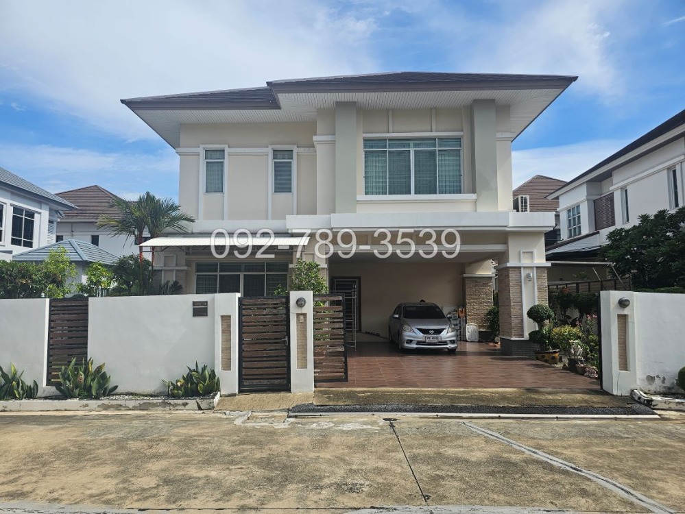 ขายบ้านบางแค เพชรเกษม : ขายบ้านเดี่ยว หมู่บ้านรัตนาวดี รีเจ้นท์ พุทธมณฑลสาย3 บางแค หลังใหญ่ สวนรอบบ้าน