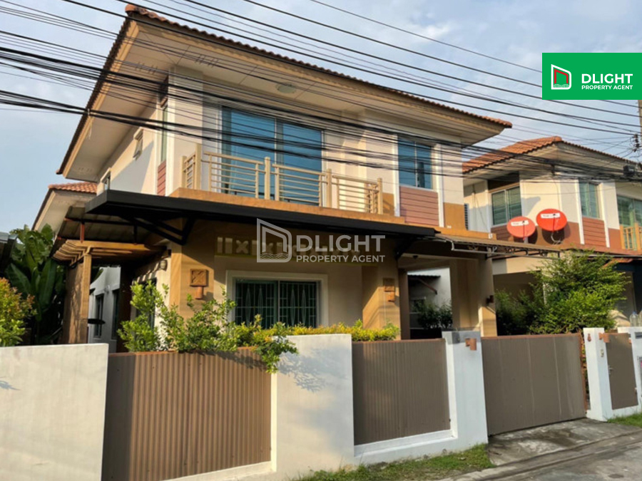 ขายบ้านลาดกระบัง สุวรรณภูมิ : บ้าน ม.มัลดีฟ ปาล์ม บ้านแฝด 35 ตร.ว. 3 นอน 2 น้ำ ราคา 5.29 ล้านบาท หันทิศใต้ เดินทางสะดวก ใกล้เมกาบางนา บ้านพร้อมเข้าอยู่ได้เลย