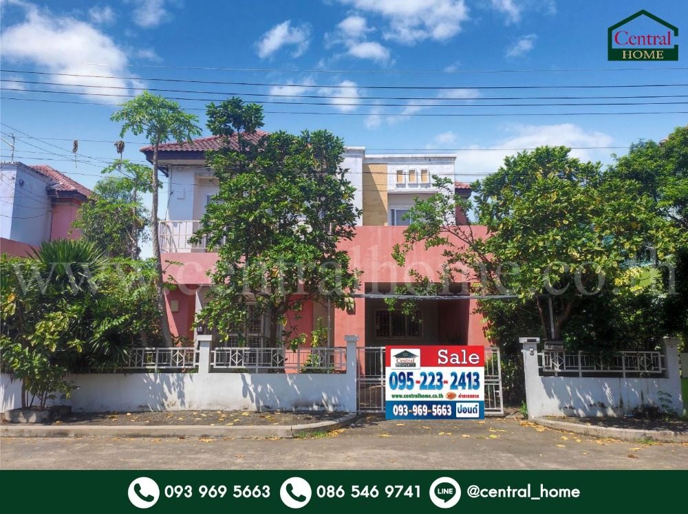 For SaleHousePathum Thani,Rangsit, Thammasat : Single house, Saphan Muen Saen 2, Pathum Thani, Main Road