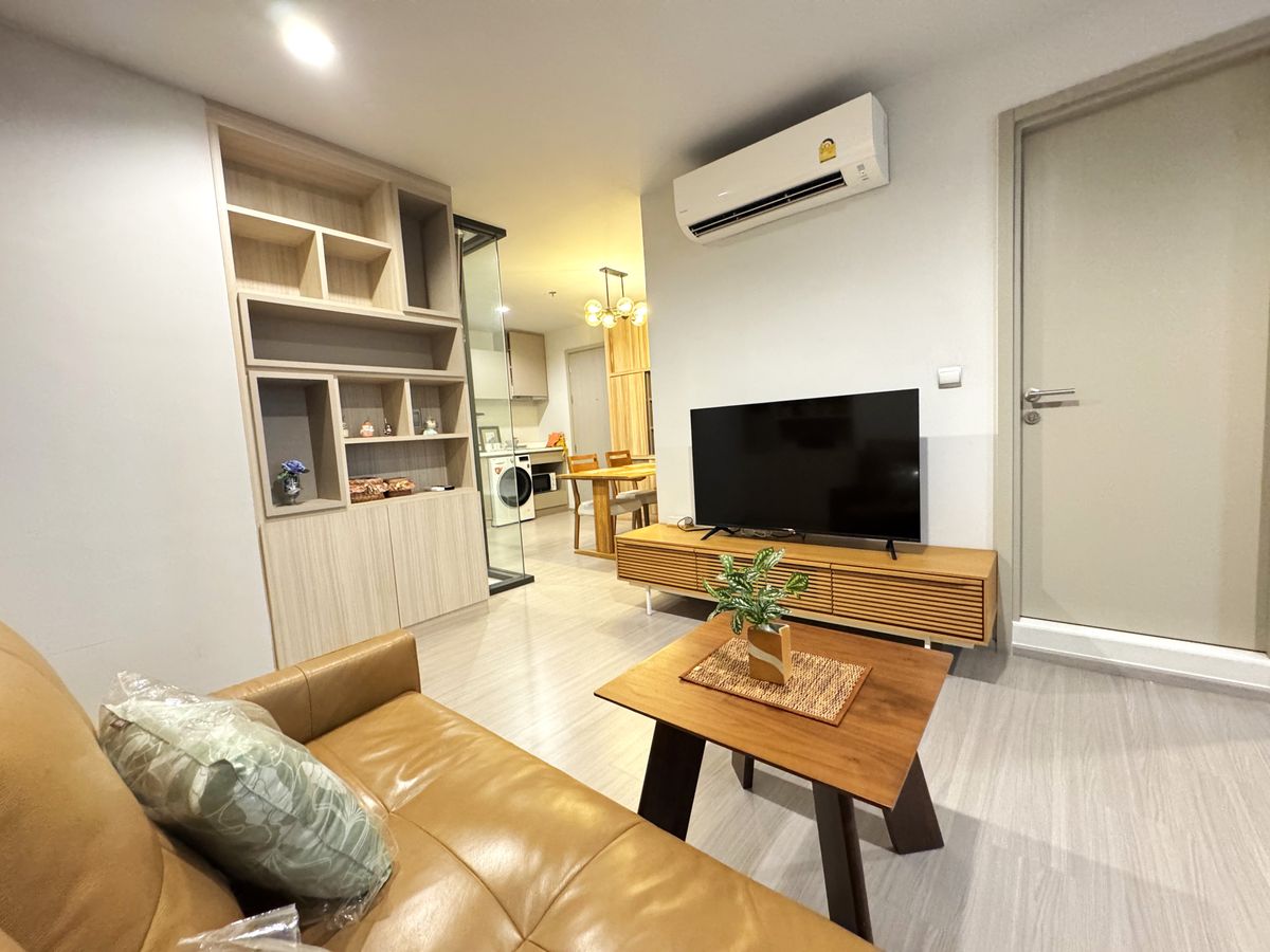 ให้เช่าคอนโดลาดพร้าว เซ็นทรัลลาดพร้าว : 🔥LineID: @RizzEstate(มี@ ข้างหน้า)🔥(2Bed 1Bath)🏢Life Ladprao ชั้นสูง ห้องสวย จองด่วน