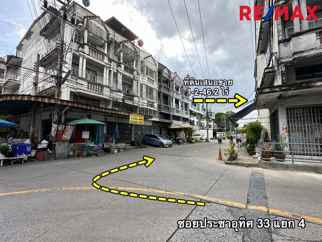 ขายที่ดินราษฎร์บูรณะ สุขสวัสดิ์ : ขายที่ดินประชาอุทิศ-ราษฎร์บูรณะ-ทุ่งครุ 1-2-46.2 ไร่ ซอยประชาอุทิศ 33 แยก 4 ราคา 53,500 บาท/ตารางวา