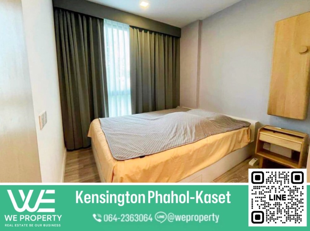 For SaleCondoKasetsart, Ratchayothin : The most beautiful room, fully furnished with electrical appliances, very good price, Kensington Pahol-Kaset (Kensington Pahol-Kaset)