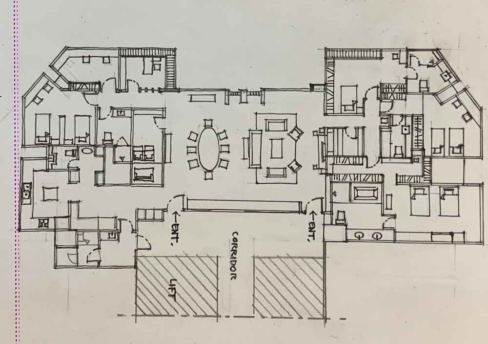 For SaleCondoSathorn, Narathiwat : Sathorn 4-bed condominium in business district good price.