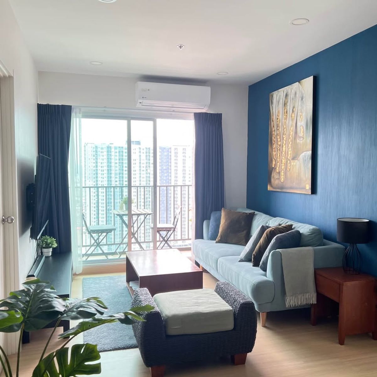 ให้เช่าคอนโดสมุทรปราการ สำโรง : ห้องขนาด 2ห้องนอน 2ห้องน้ำ 65ตรม. ให้เช่าถูกๆ ศุภาลัย เวอเรนด้า สุขุมวิท 117 ชั้น30 เฟอร์ครบ