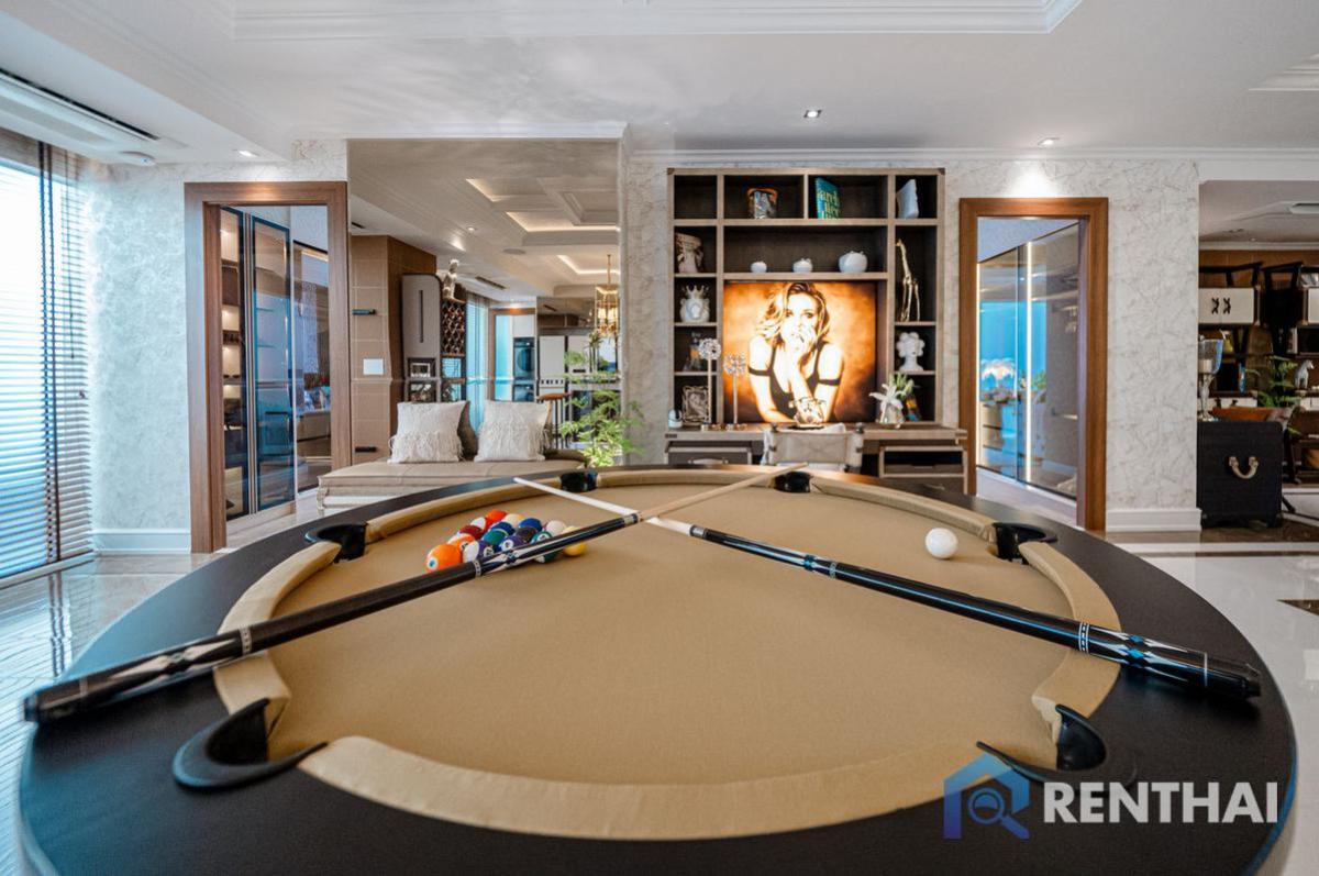 ขายคอนโดพัทยา บางแสน ชลบุรี สัตหีบ : สำหรับ ขาย คอนโด 4 ห้องนอน ที่ The Riviera Malibu