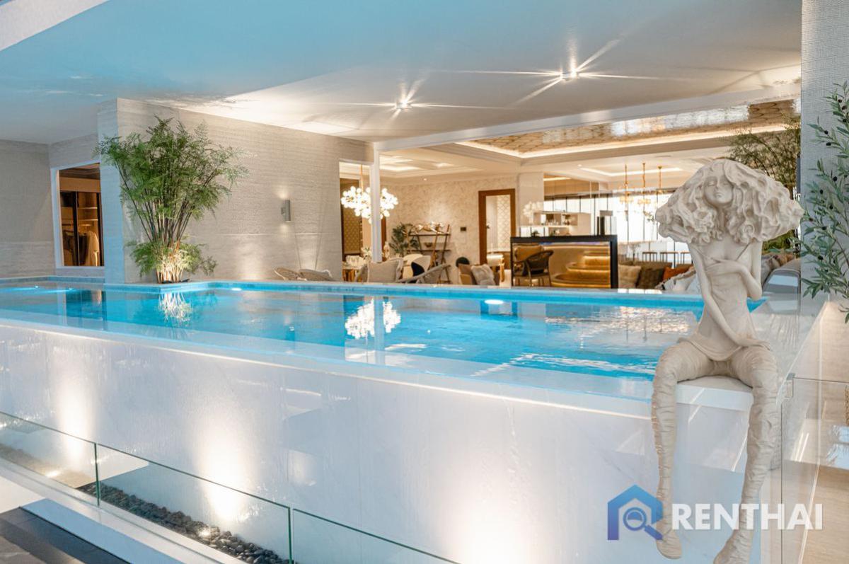 ขายคอนโดพัทยา บางแสน ชลบุรี สัตหีบ : สำหรับ ขาย คอนโด 4 ห้องนอน ที่ The Riviera Malibu