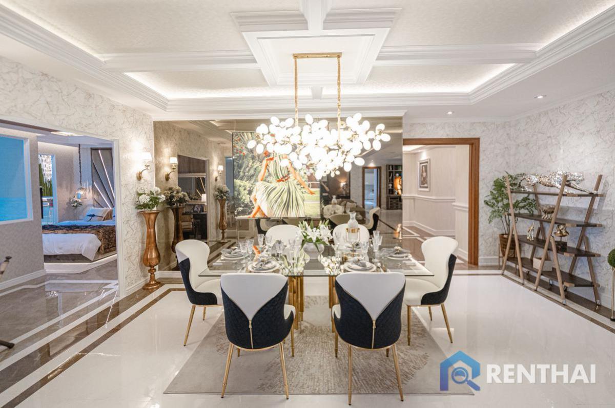 ขายคอนโดพัทยา บางแสน ชลบุรี สัตหีบ : สำหรับ ขาย คอนโด 4 ห้องนอน ที่ The Riviera Malibu