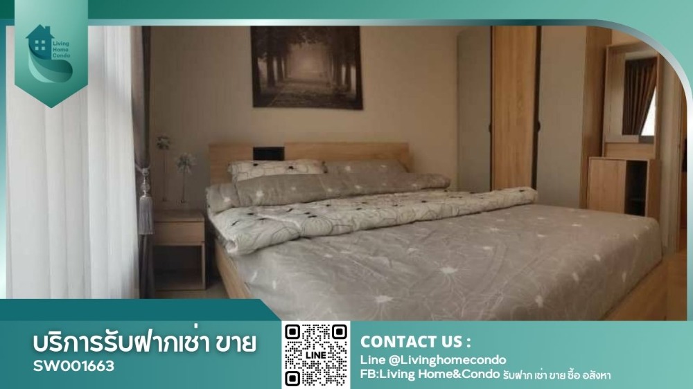For SaleCondoOnnut, Udomsuk : Condo for sale: Life Sukhumvit 48, corner room, fully furnished, ready to move in, convenient transportation, near BTS Phra Khanong