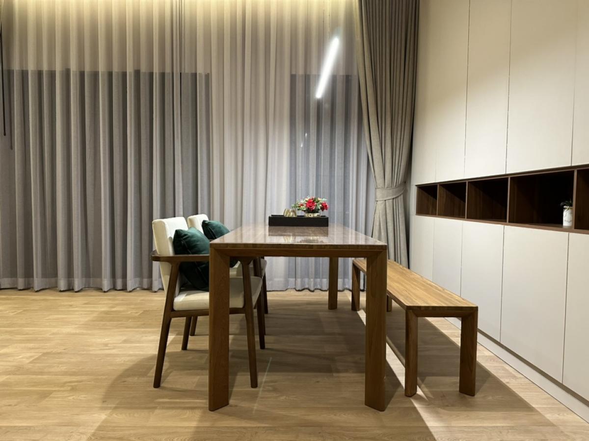 For RentHouseLadkrabang, Suwannaphum Airport : 🔥For urgent rent🔥 Grand Bangkok Boulevard, Krungthep Kreetha, brand new house, fully furnished, ready to move in, 5 bedrooms, 6 bathrooms, house in front of the garden ❗