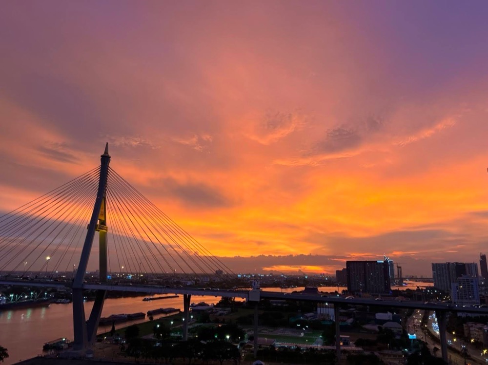 ขายคอนโดพระราม 3 สาธุประดิษฐ์ : ชั้น 15 ทิศเหนือ วิวสวยมาก The Pano 57 ตรม มีอ่างอาบน้ำ