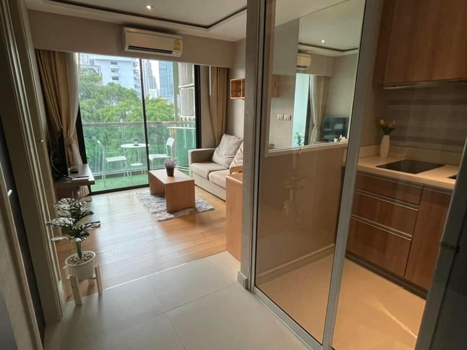 For RentCondoSukhumvit, Asoke, Thonglor : Tidy Deluxe Sukhumvit 34 1 Bedroom, beautiful view, 17,000 per month