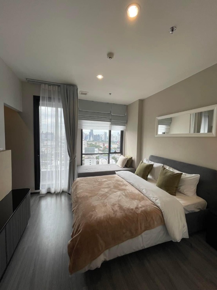 ให้เช่าคอนโดราชเทวี พญาไท : Ideo Mobi Rangnam ห้องสตูดิโอแต่งครบ พร้อมเครื่องใช้ไฟฟ้า เข้าอยู่ได้เลย 18,000/ด