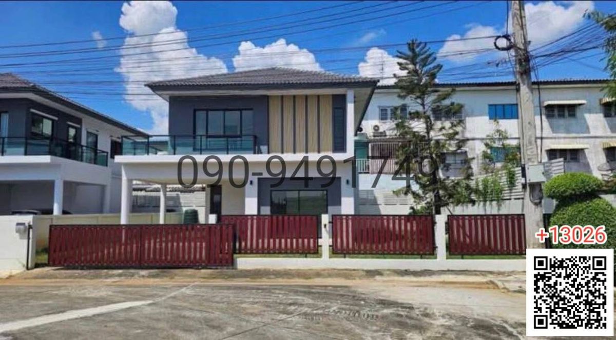 ให้เช่าบ้านปทุมธานี รังสิต ธรรมศาสตร์ : เช่า บ้านเดี่ยว 2 ชั้น  ซี พี เอ็น วิลล์ 2 วงแหวน-ลำลูกกา   พร้อมเข้าอยู่