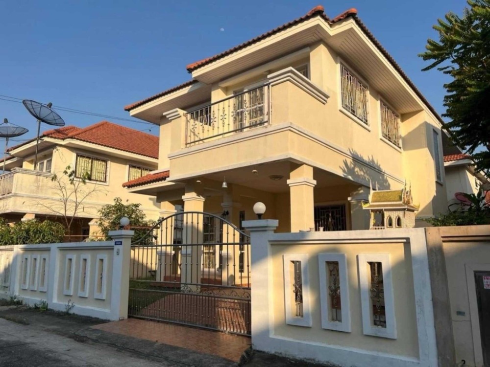 For SaleHouseRathburana, Suksawat : S-WNVP101 For sale, single house, Wisesuk Nakhon Village 16, Pracha Uthit 90, 2 floors, size 51 sq m., usable area 204 sq m., 3 bedrooms, 3 bathrooms, 3.15 million, 064-959-8900