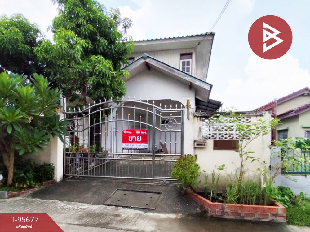 For SaleHouseSamut Prakan,Samrong : Single house for sale, Thanyarom Village, Theparak, Samut Prakan