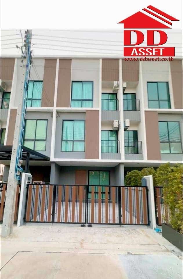 ขายทาวน์โฮมวิภาวดี ดอนเมือง หลักสี่ : ขายทาวน์โฮม 3 ชั้น Nue connex House ดอนเมือง ใกล้สนามบินดอนเมือง  ( นิว คอนเน็กซ์ เฮ้าส์ ดอนเมือง ) รหัส : T8086