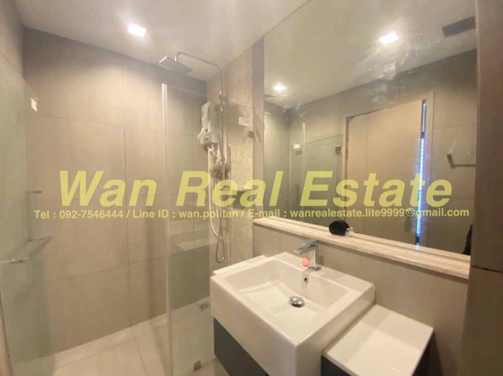 ให้เช่าคอนโดรัตนาธิเบศร์ สนามบินน้ำ พระนั่งเกล้า : ให้เช่า ถูก The politan rive วิวแม่น้ำ ชั้น 24 ขนาด 25 ตร.ม. พร้อมอยู่