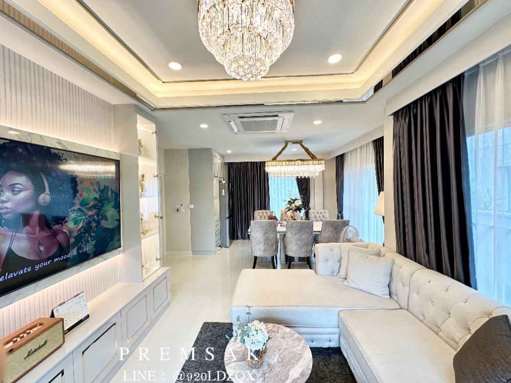For SaleHousePathum Thani,Rangsit, Thammasat : 📍SOLD & RENT📍For sale/rent, new house, ready to move in, fully furnished, the most perfect.