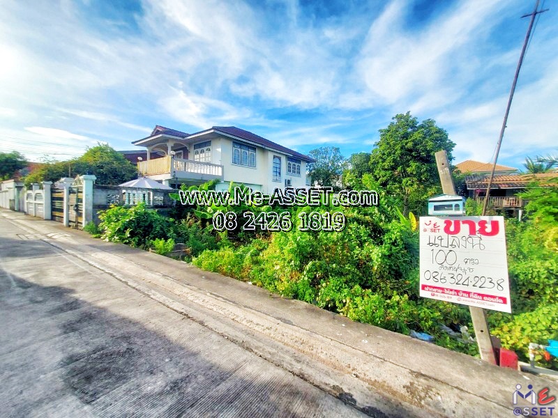 For SaleLandNawamin, Ramindra : Land for sale, filled in, Hathai Rat area, Min Buri, Khlong Sam Wa, Sai Mai, Chatuchak: Soi Hathai Rat 31, near Suwanna Klio Thong Market: 100 sq w: CODE NN-91358